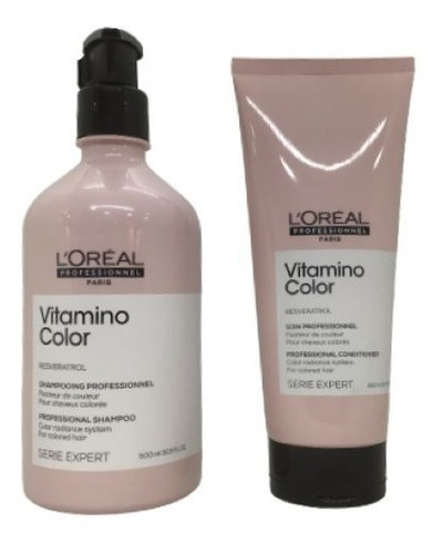 Loreal Vitamino Color Shampoo 500 Ml Y Acond. 200 Ml