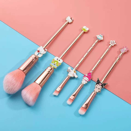 Brochas Para Maquillaje Hello Kitty, Sanrio