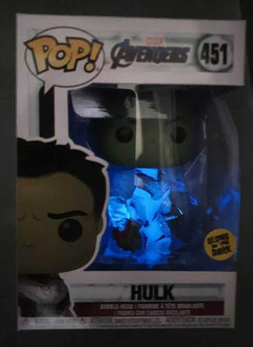 Funko Pop! Avengers: Endgame Hulk 451 Glows In The Dark