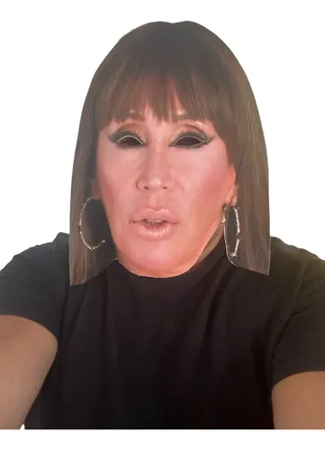 Careta Moria Casan Celebrity Famosa Cotillon Disfraz Party