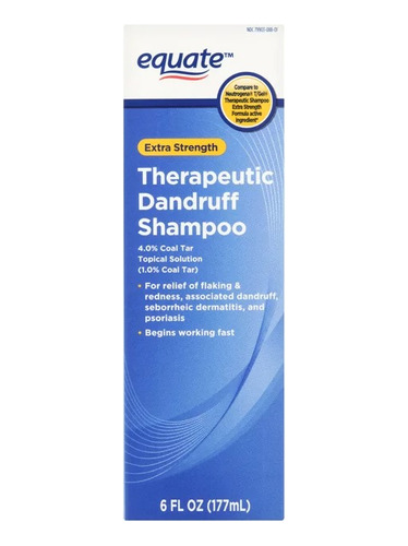 Equate Shampoo Therapeutic Dandruff 177ml Importado