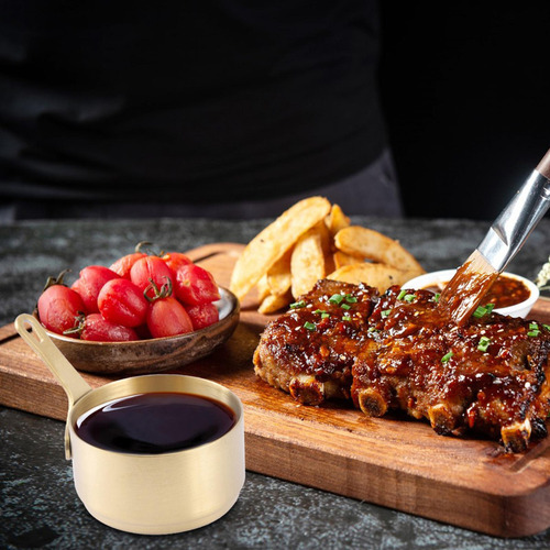 Plato De Inmersión De Cucharón De De Metal Para Oro Medio