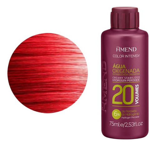Kit Coloração Amend Color Intensy 0.6+água Oxigenada 20vol Tom Sem tom