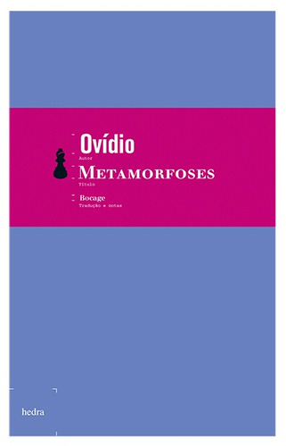 Metamorfoses, de Ovídio. EdLab Press Editora Eirele, capa mole em português, 2007