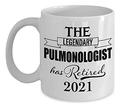 Taza Retiro Legendario 2021 Pulmonólogo