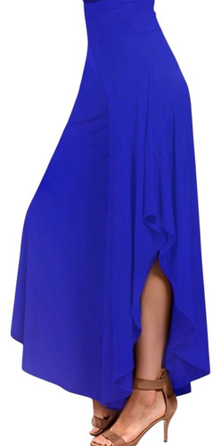 Pantalón Largo De Corte Holgado Tipo Holán Para Mujer