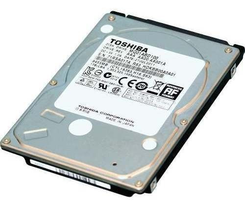 Portátil Hd 2.5 Toshiba Sata 3 de 1 TB con 12 unidades Toshiba Color
