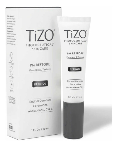 Tizo Photoceutical Pm Restore Retinol 29ml - Anti Arrugas