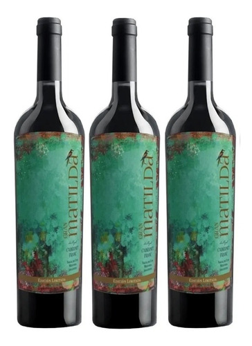 Vino La Azul Gran Matilda Cabernet Franc Caja 3x750ml