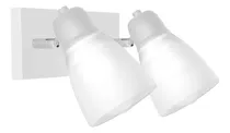 Comprar Aplique 2 Luces Spot Moderno Tulipa Lampara Pared Led E27