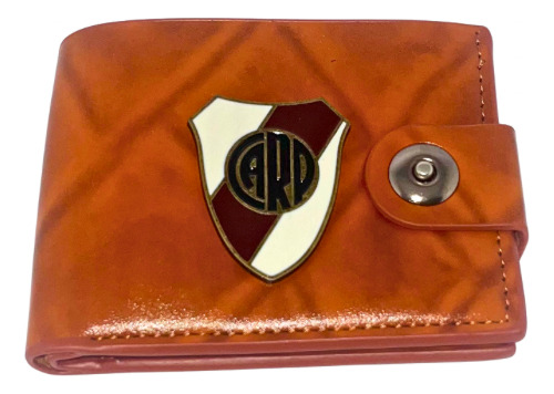 Billeteras De Hombre Futbol Con Broche Boca-river Suela River