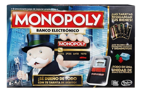 Monopoly Electrónico Español Con Tarjetas Banco Envío Gratis