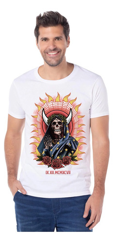 Playera Santa Muerte Diseño 47 Playeras Beloma