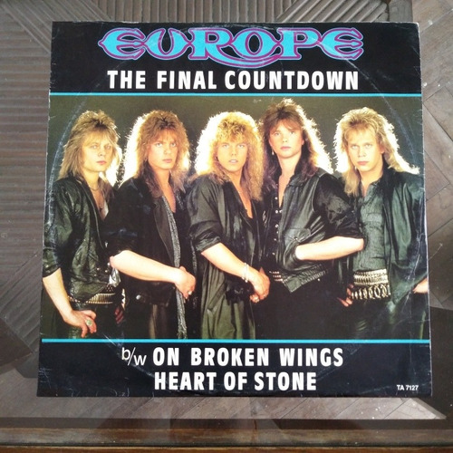 Europe Final Countdown Maxi 12 1a Ed Uk 1986, Leer Descripci