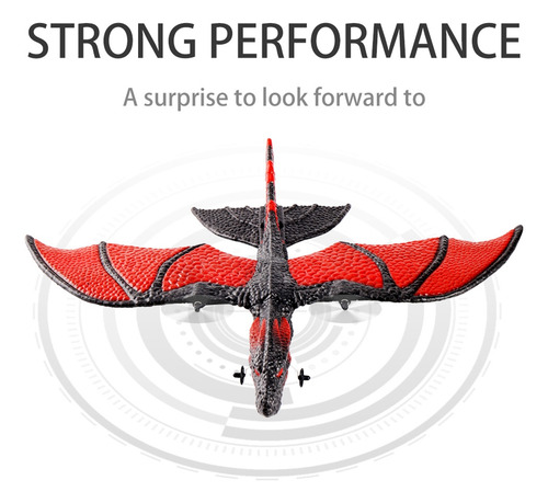 Control Remoto De Avión Rc Plane De 2.4 G Simulado Con Forma