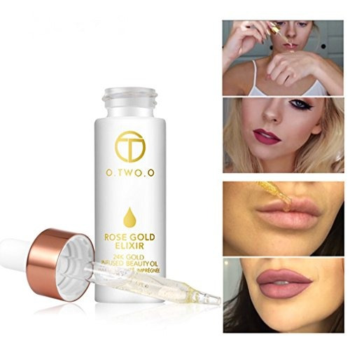 24k Rose Gold Elixir Skin Make Up Aceite Esencial Para El Ro