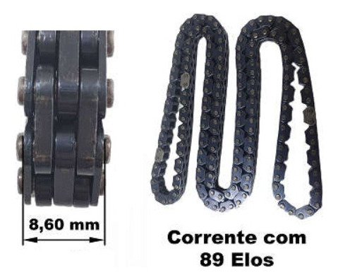 Kit De Distribuição Corrente Hyundai Ix35 2.0 16v Flex F4na