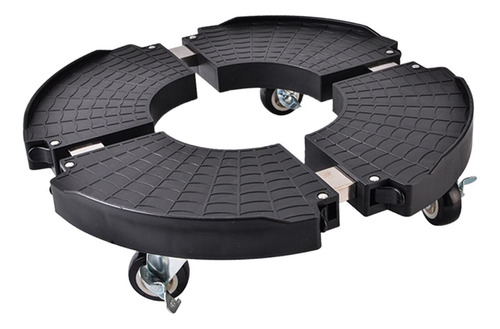 Soporte Para Plantas Con Ruedas Caddy Para Plantas Negro