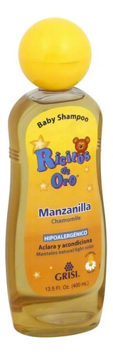 Ricitos De Oro Baby Shampoo Manzanilla 13.5 Oz 400ml Grisi