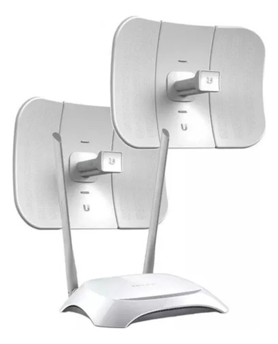Kit 2 Pz Lbem523 + 1 Router Tp-link-wr840n Dist Mextec