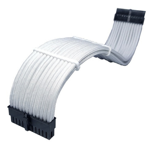 Imagem 6 de 8 de Kit 4 Cabos Extensores Sleeve Premium Tcl Full Branco Hof