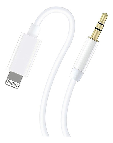 Cable Compatible Lightning A Jack 3.5mm Audio Aux Jh-023
