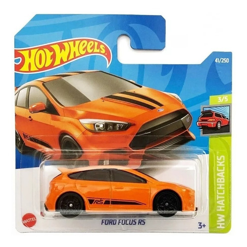 Hot Wheels Carro Ford Focus Rs Original Coleccionable