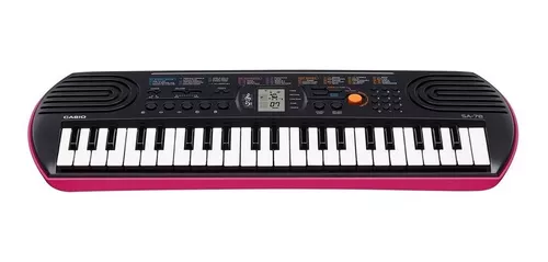 Teclado infantil Casio SA 78 Rosa