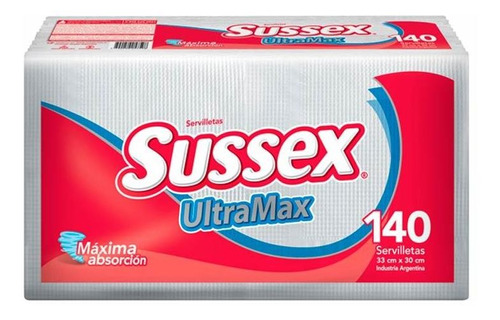 Pack X 21 Unid. Servilleta  Familiares 140 Un Sussex Servil