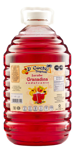 Jarabe De Coctel Granadina 5000 Ml