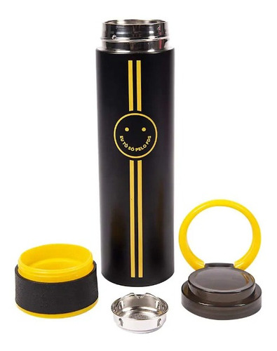 Imagem 2 de 3 de Garrafa Cantil - Com Filtro E Pote Chá - Nineties - 500ml