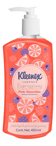 Jabón Líquido Kleenex Expressions Pink Smoothie Unidad