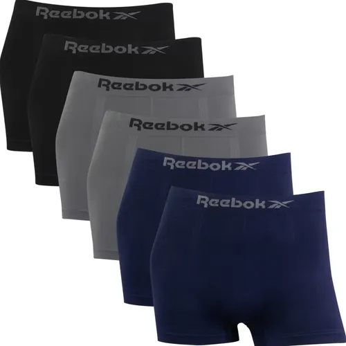Kit 6 Cuecas Reebok Boxer Microfibra Classic Masculina