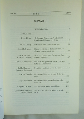 Librode Ciencia Política. Vol. Xv Nos. 1-2 // 