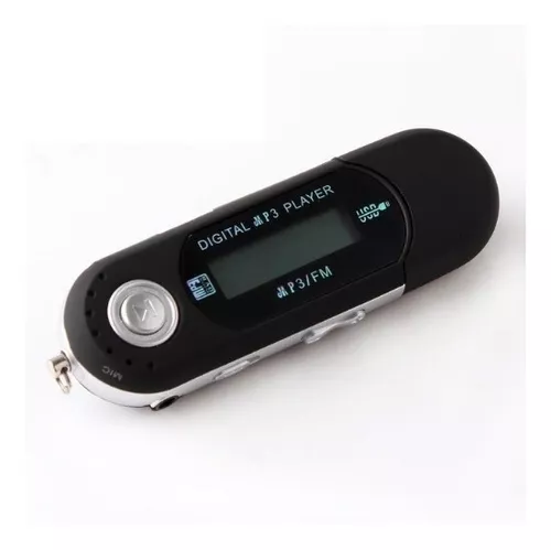 Reproductor MP3 USB, reproductor de música portátil, pantalla LCD
