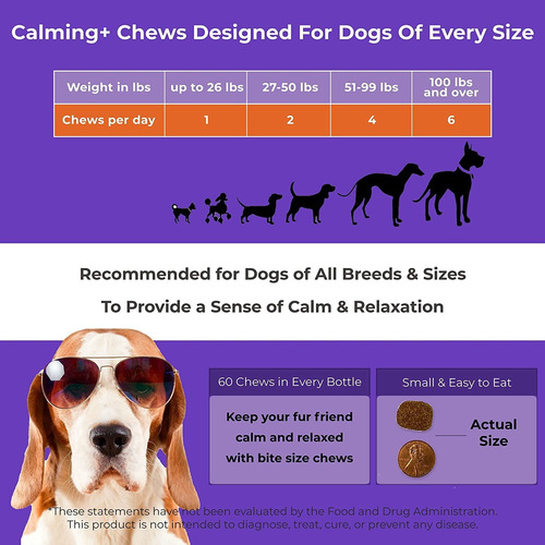 Pawmedica Calming Chews For Dogs - Dog Sleep Supplement Mela