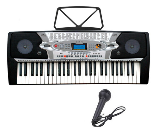 Teclado Musical Electronico Musical Display Organo 54 Teclas