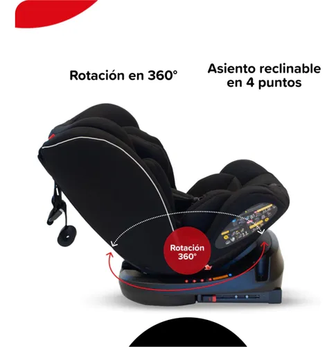 Butaca Infantil Para Auto Bebesit 9030 Negro