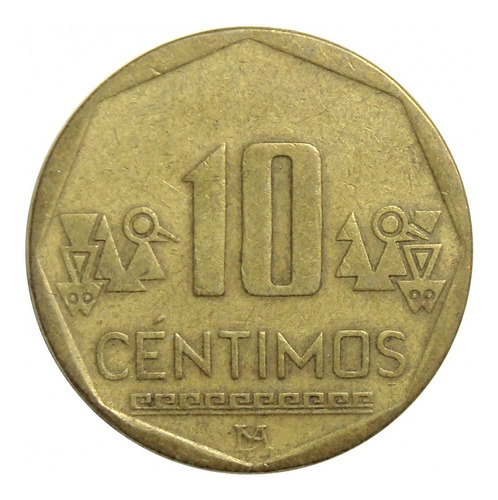 Moneda Perú 10 Céntimos 2017