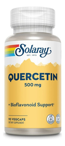 Quercetina 90 Cápsulas Solaray - U - Unidad A $2688