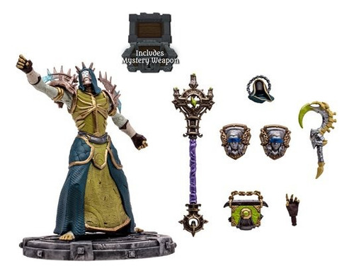Undead Priest Warlock Common Mcfarlane World Of Warcraft Fig