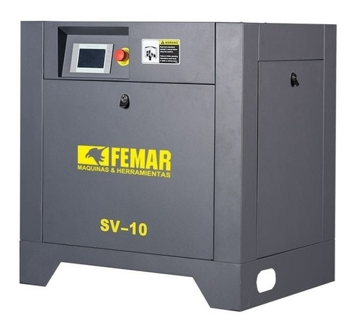 Compresor de aire eléctrico Femar Máquinas SV-10 10hp 380V