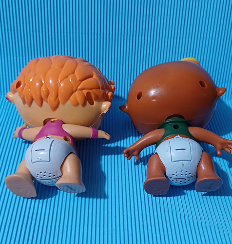 Muñeco Mini Power Rockers Carlos Con Sonido (Usado)