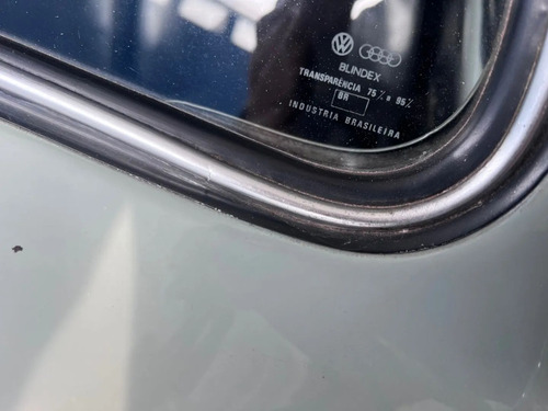 Vw Fusca 1981 1300l Cinza Carrara Placa Preta Raro Estado