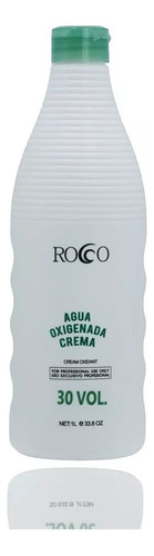 Agua Oxigenada En Crema 30 Vol 1l Rocco