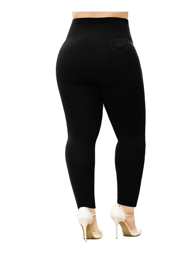 Calza Chupin Leggin Tiro Alto 100% Lycra Xxespecial 11x- 13x