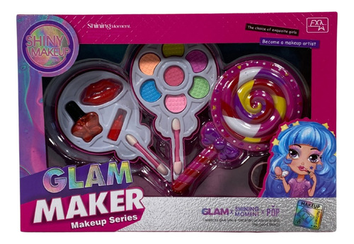 Set Infantil De Maquillaje Petaca Pintura Niña 