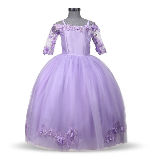 Vestido De Graduacion Kinder Ninas Color Lila | MercadoLibre ???? Vestido De Graduacion Kinder Ninas Color Lila | MercadoLibre ????