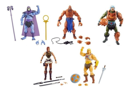 Masters Of The Universe Revelation He-man Man-at-arms Teela