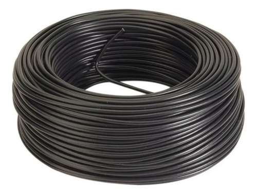 Cable Bajo Goma 3x1 Mm Negro - Rollo De 50 Metros